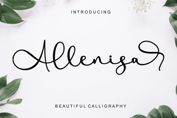 Allenisa Font: Elevating Web Design with Elegant Script Typography