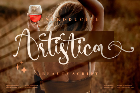 Artistica: The Script Font That Elevates Your Brand