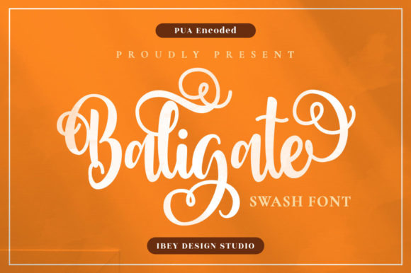 Baligate Font Review: Elegant Script for Web Design