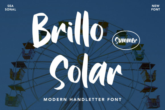 Brillo Solar: The Script Font That Elevates Campaign Design