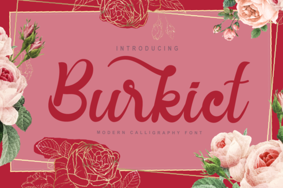 Burkict Font Review: Elevating Campaign Visuals with Script Elegance