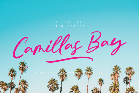 Camillas Bay: A Stylish Script Font for Web Design