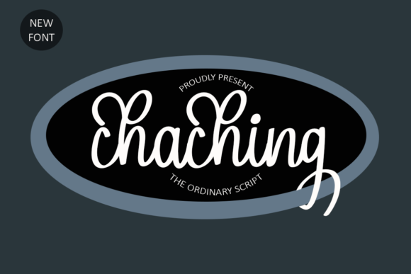 Chaching Font Review: Elegant Script for Web & Brand Design