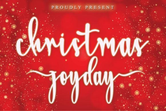 Christmas Joyday: A Script Font for Festive Branding