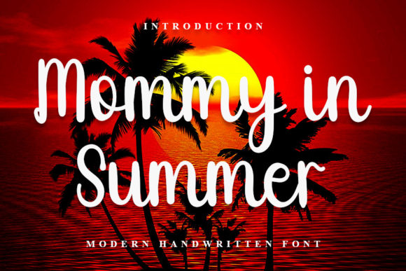 Designing with Mommy in Summer: A Playful Script Font for Editors