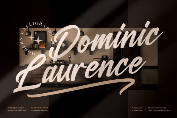 Dominic Laurence: The Script Font for Scroll-Stopping Brand Visuals
