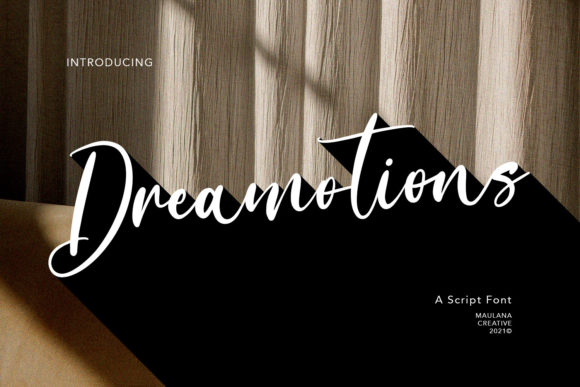 Dreamotions Font: Elevate Your Brand with Elegant Script