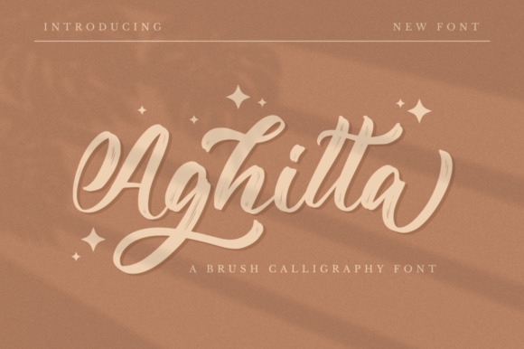 Elevate Your Brand with the Aghitta Script Typeface
