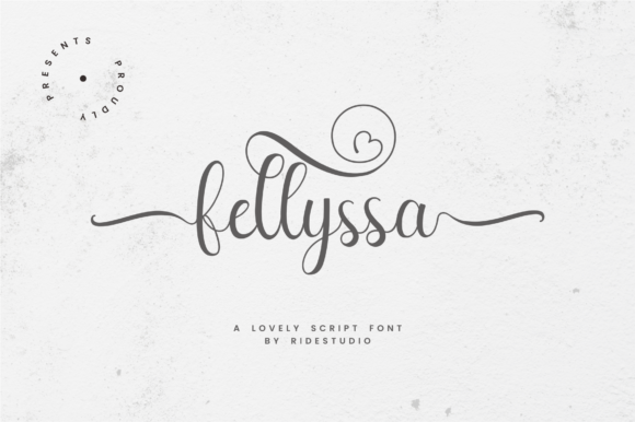 Fellyssa: The Script Font That Stops the Scroll