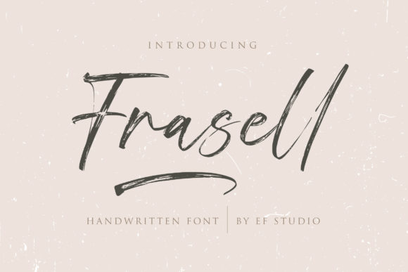 Frasell Review: A Script Font with Real Brand Potential
