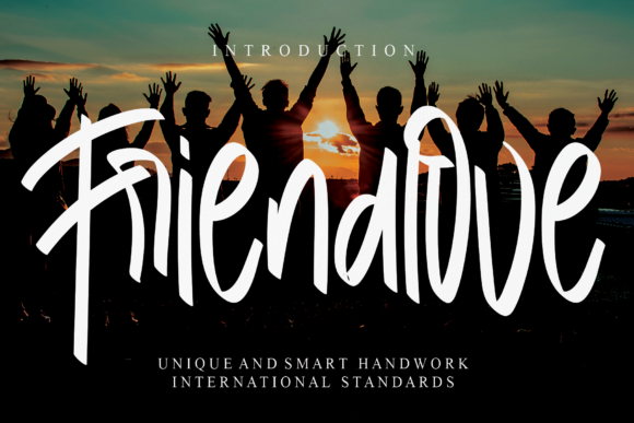 Friendlove Font: A Whimsical Script for Branding