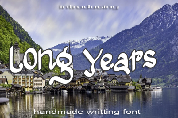 Long Years Font Review: A Whimsical Script for Web Design