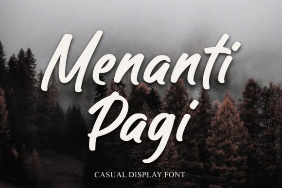 Menanti Pagi: A Script Font That Brings Brand Stories to Life