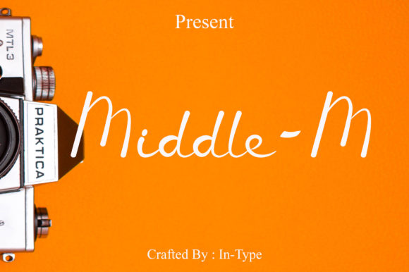 Middle-M: A Playful Script Font for Memorable Branding