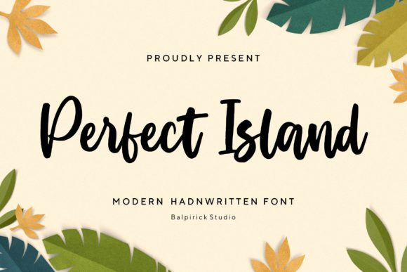 Perfect Island: A Playful Script Font for Web Design
