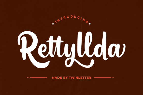 Rettyllda: A Refined Script Typeface for Modern Campaigns