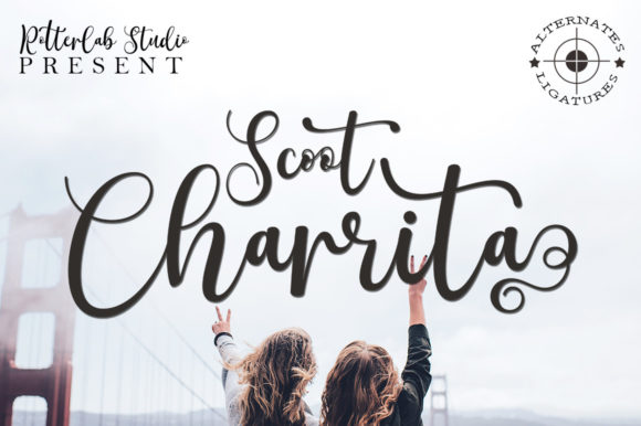 Scoot Charrita: A Delicate Script Font for Elegant Branding