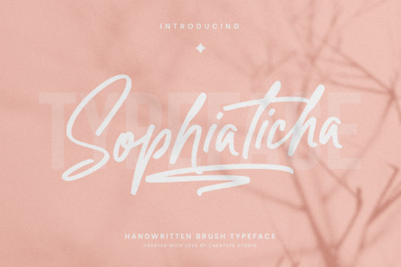 Sophiaticha: The Script Font That Stops the Scroll