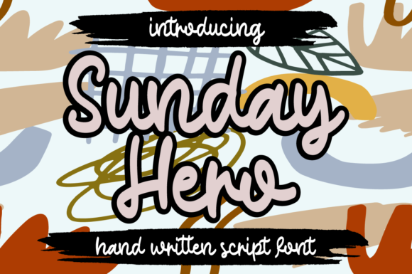 Upgrade Your Brand with the Sunday Hero Script Font