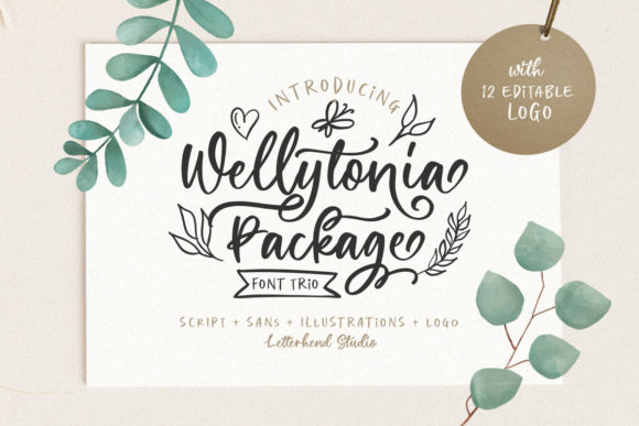 Wellytonia Package: A Versatile Typeface for Editorial Design